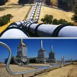 We can recover wasted energy from reducing the pressure in gas pipelines