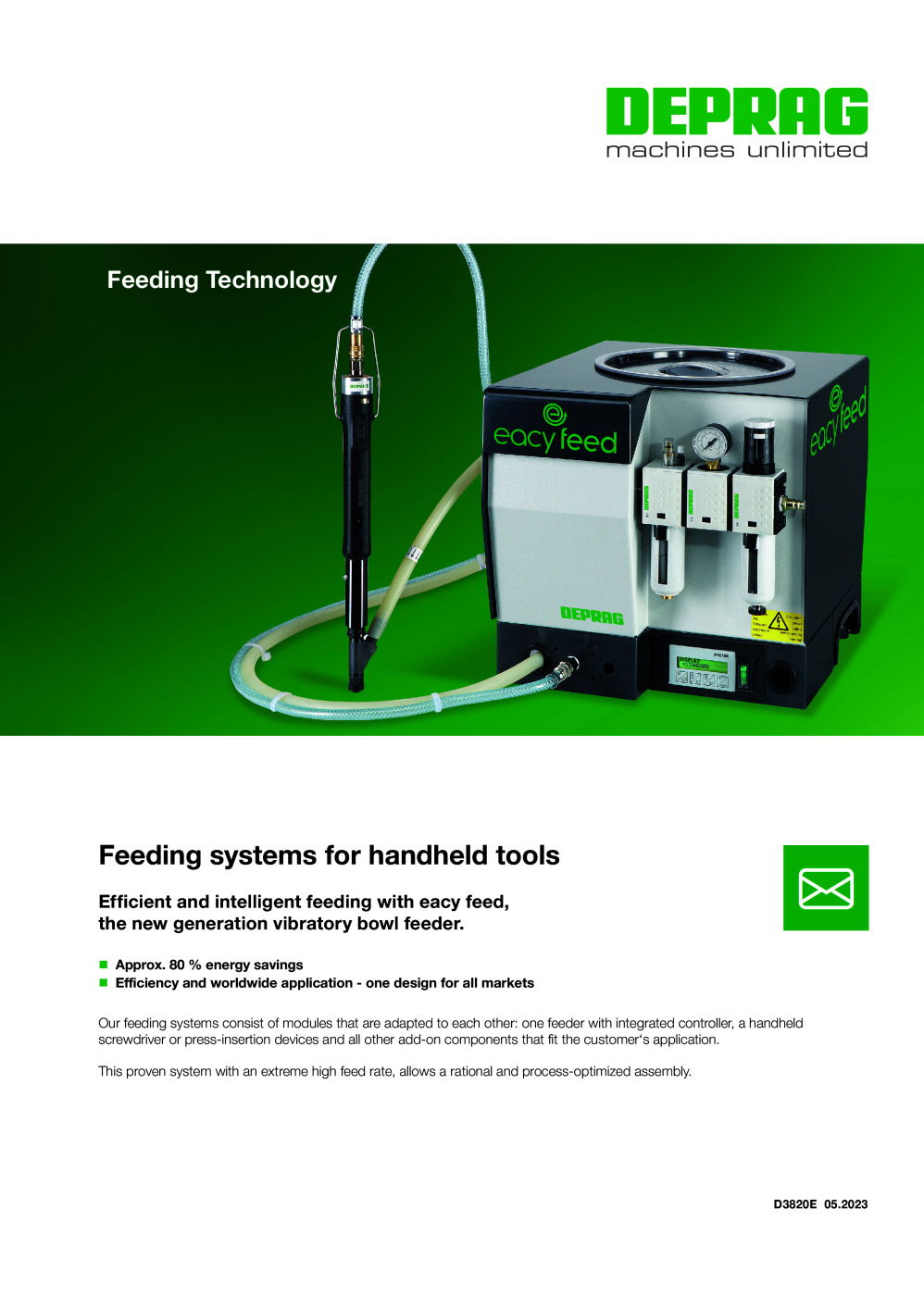 Feeder Catalogue for Handheld Applications