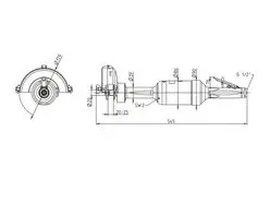 1. 150mm, 2.8kW, 6500rpm Barrel Grinder  thumbnail